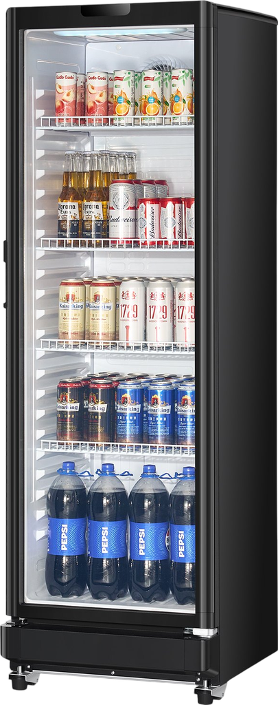 Vevor Commercial Beverage Refrigerator 8.1 Cu. Ft. Glass Door LED Lighting and Adjustable Shelves New
