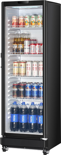 Vevor Commercial Beverage Refrigerator 8.1 Cu. Ft. Glass Door LED Lighting and Adjustable Shelves New